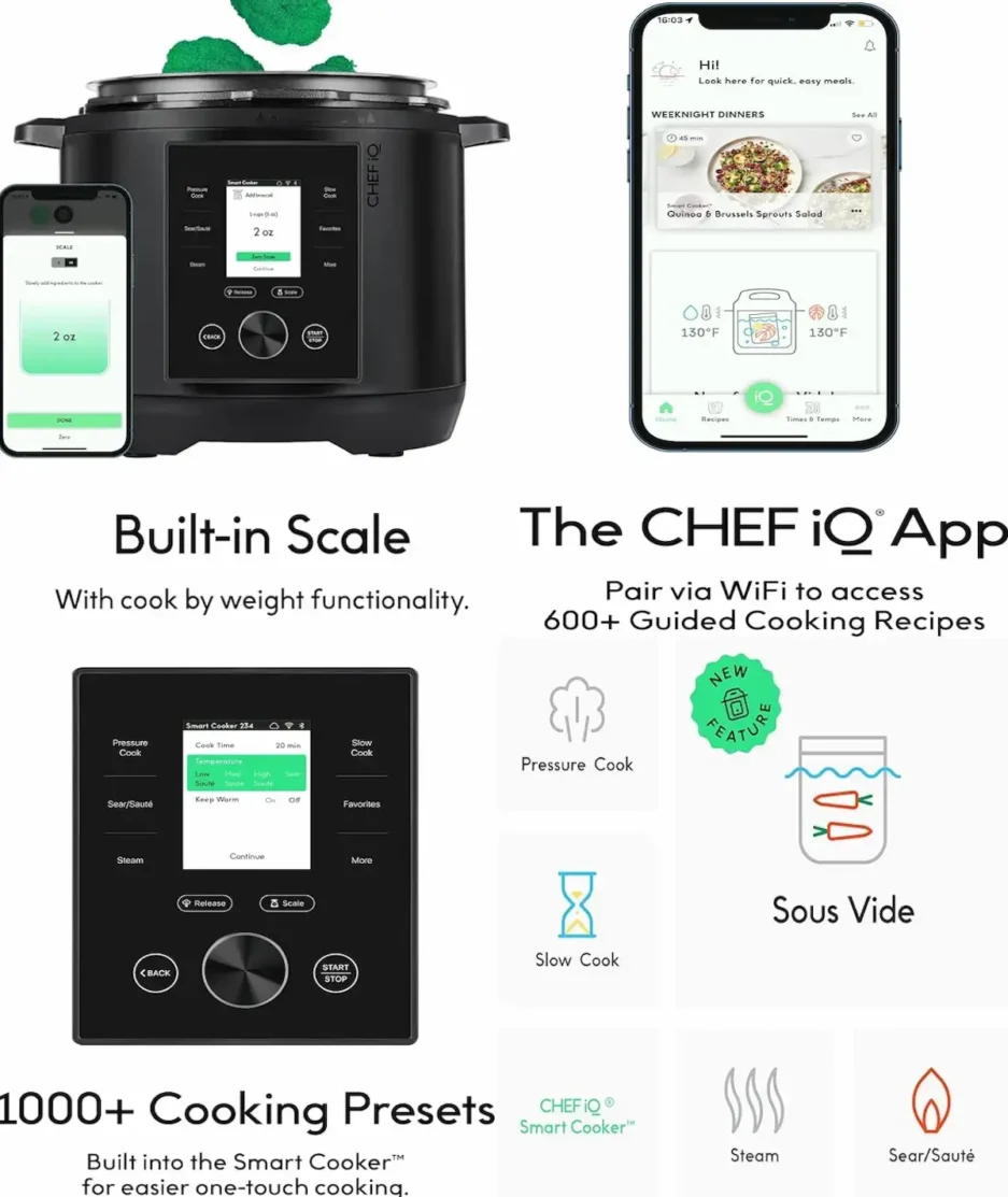 CHEF iQ Smart Pressure Cooker