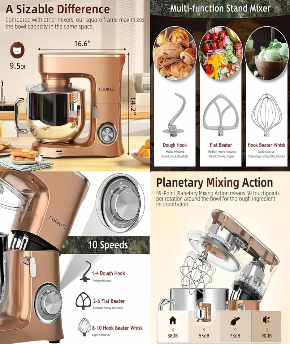 COOKLEE Stand Mixer